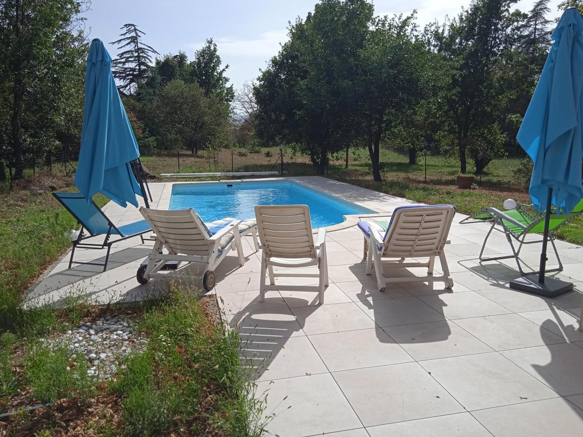 Maison Calme Avec Piscine Entouree De Son Parc Quintenas Kültér fotó