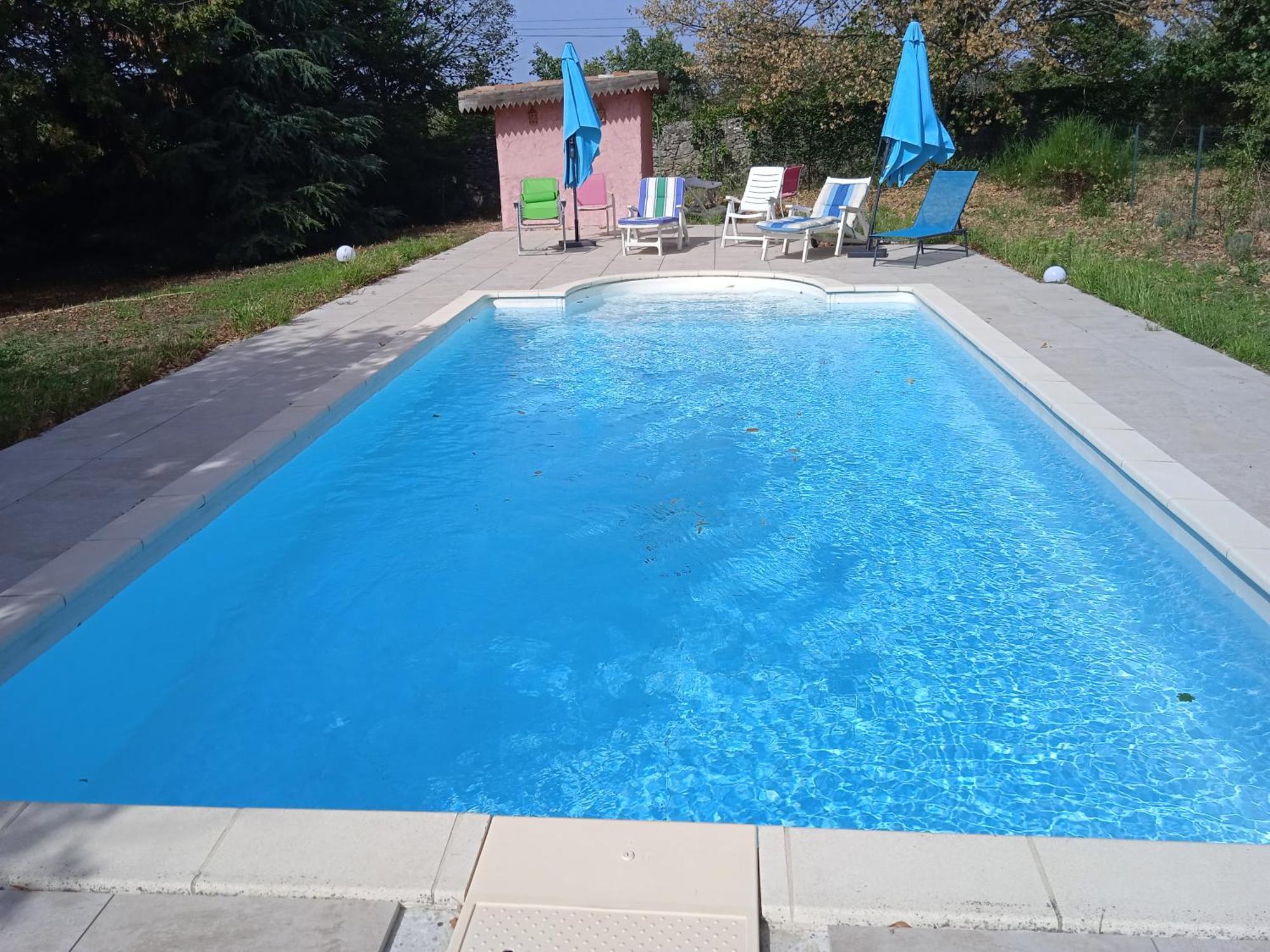 Maison Calme Avec Piscine Entouree De Son Parc Quintenas Kültér fotó